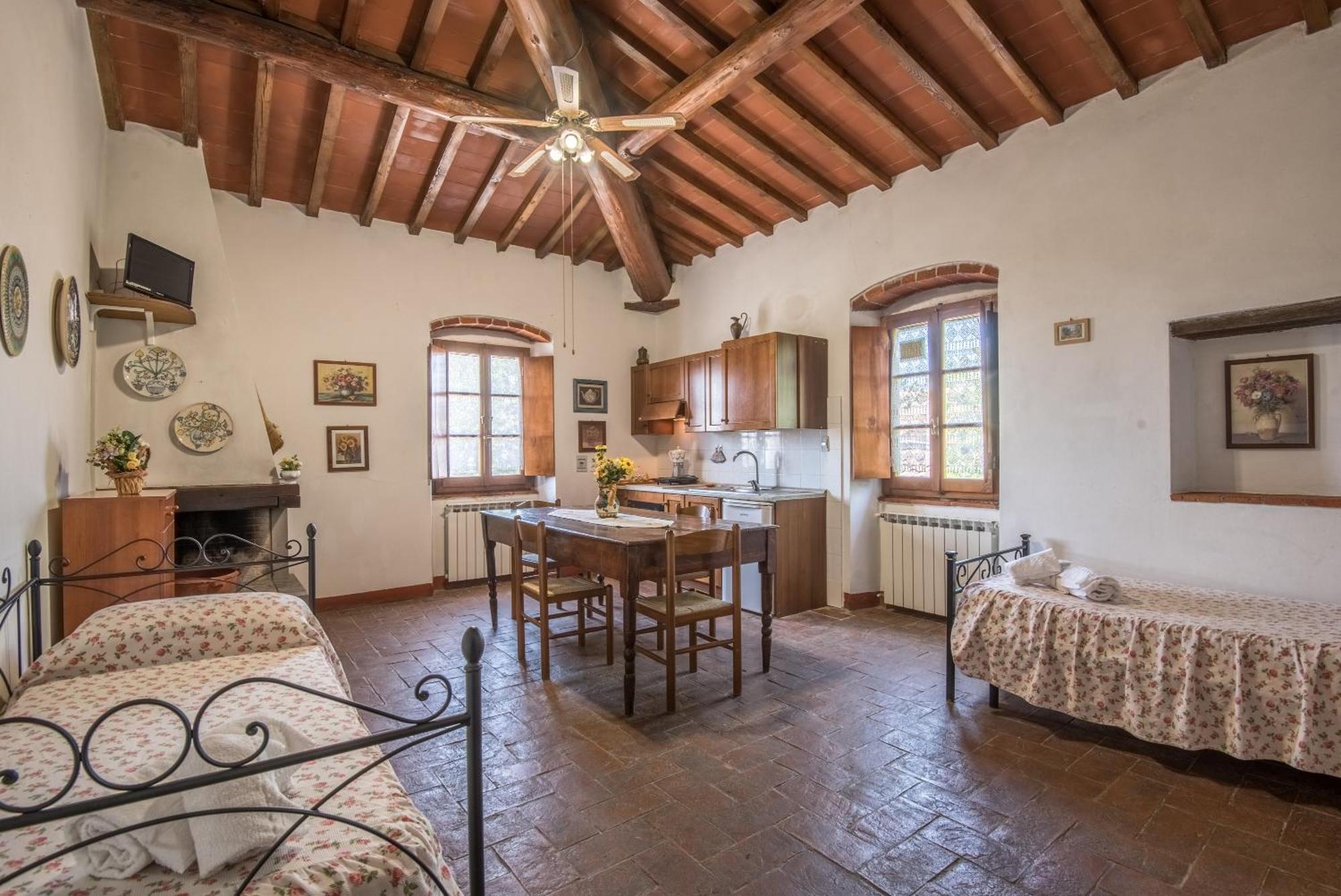 Poggio Primo - Bilocale Brando Villa Castiglion Fibocchi Eksteriør bilde